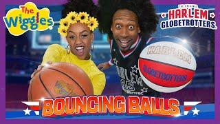 Bouncing Balls  The Wiggles feat. Harlem Globetrotters  Fun Basketball Song for Kids