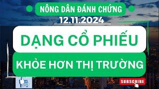 Chứng khoán hôm nay / Nhận định thị trường 13 tháng 11: Dạng cổ phiếu khỏe hơn thị trường chung