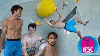 World Cup Climbers VS WC Final Boulders