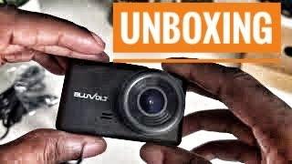 BluVolt Dash Cam 1080p FHD Built in Battery Unboxing and results