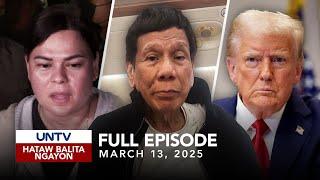 UNTV: Hataw Balita Ngayon | March 13, 2025