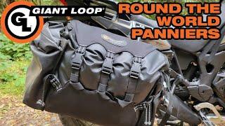 Giant Loop Round the World Panniers: 90+ Liters of Storage in the Ultimate Motorcycle Soft Panniers