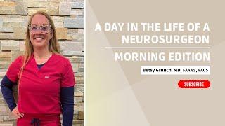 A day in the life of a neurosurgeon - morning edition #dayinthelife #vlog #neurosurgeon