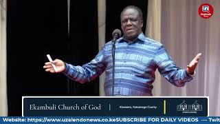 'I Will Serve With Loyalty' CS Oparanya's Speech In Kakamega Infront Of President Ruto -FULL SPEECH