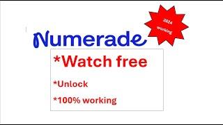 Numerade free video answers unlock 2024 *Working