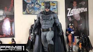 Unboxing Prime 1 Studio ‘s Justice League Batman Statue with Exclusive Ben Affleck portrait!!!