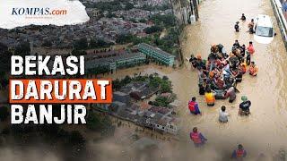 [FULL] Penampakan Banjir Parah di Bekasi