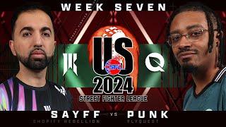 Sayff (Ken) vs. Punk (Cammy) - Bo5 - Street Fighter League Pro-US Week 7