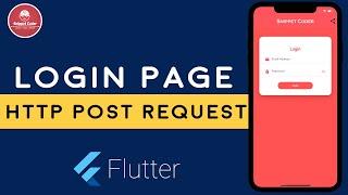 [Flutter] Login Screen with HTTP Post Request | SnippetCoder | LEARN.CODE.CREATE | HD Video