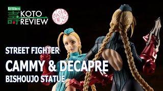 KOTOBUKIYA presents [KOTO REVIEW] Street Fighter BISHOUJO Cammy & Decapre