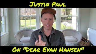 "Dear Justin Paul": EVAN HANSEN mastermind visits The Broadway Maven