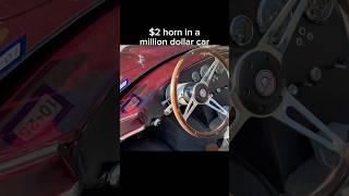 Million Dollar Car & 2 Dollar Horn #cars #shorts #shelby #v8 #scottyshifts #cartok