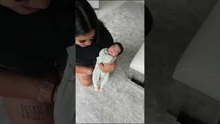 Our newborn baby can almost walk #shorts