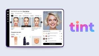 TINT Guided Virtual Try On Makeup Revolution AI Advisor | Banuba