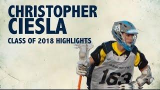 Chris Ciesla (Resolute Lacrosse 2018) 2015 Summer highlights