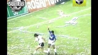 River Plate 2 vs Cruzeiro 0 Supercopa 1991 Final Ida Rivarola, Higuain FUTBOL RETRO TV