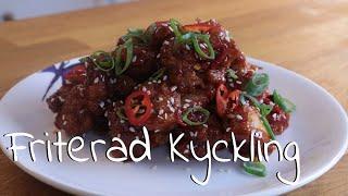 Sticky Glazed Friterad Kyckling