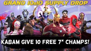 10 Free Champs In December including a New RARE champ & One Not Released as 7 Star |Marvel Champions