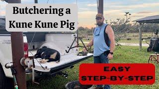 Pig Processing (Skinning/Gutting/Dividing)