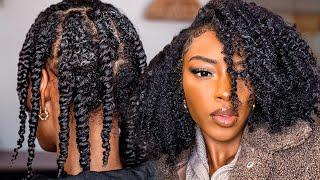 Easy Flat Twist Out Tutorial for Natural Hair | Beginner-Friendly