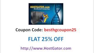 HostGator 25% OFF Discount Coupon Code