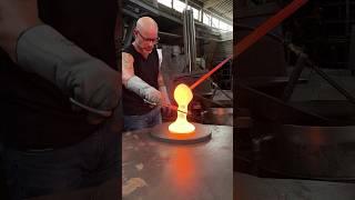 I Can't Stop Watching Molten Glass Transform!  #satisfying