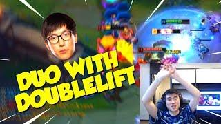 Pobelter - DUO WITH DOUBLELIFT | CARRYING KOREAN SOLO QUEUE