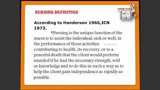 Nursing Definition and Meaning of NURSE