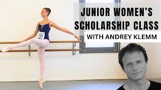 Junior Scholarship Class with Andrey Klemm - YGP Paris 2025