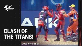 Pecco and Maverick collide! | 2023 #FrenchGP