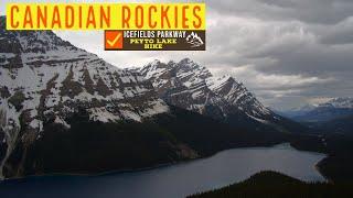 Canadian Rockies - Icefields Parkway Journey Part II - Howse Pass Lookout & Hike to Peyto Lake