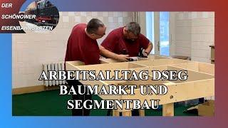 Alltagsvideo Modelleisenbahn Anlagenbauer Baumarkt und Segmentbau