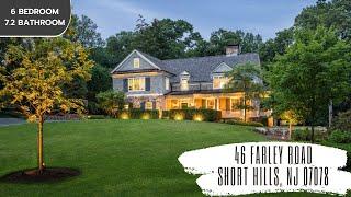 46 Farley Road, Short Hills NJ - New Jersey Luxury Listing