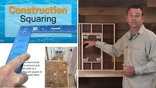 Learn about how to measure for Square in Construction - TEACH Construction Trades Training Video