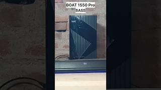 Boat 1550 pro Bass Test