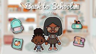 Back to school shopping!️ (VOICED) l Itz Toca Naomi l Toca Life World l