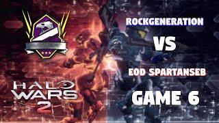 Halo Wars 2 Gauntlet Showdown Game 6 - EOD vs Rock