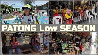 PATONG Low Season BEACH ROAD from North 2 South Walking Tour LETS GO