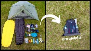 Packliste - Trekking | Weitwandern  (Ultraleicht)