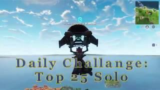 Fortnite - Top 25 Solo Challenge - Win It All