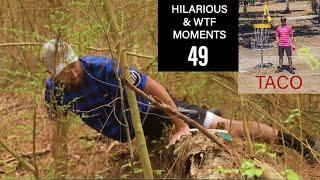 HILARIOUS AND "WTF" MOMENTS IN DISC GOLF COVERAGE - PART 49