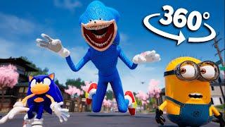 Minions Meet SHIN SONIC in EPIC 360 VR Adventure!