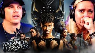 BLACK PANTHER: WAKANDA FOREVER (2022) | Movie REACTION! | First Time Watch! | Marvel
