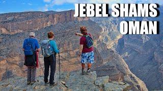 Hiking in Jebel Shams || Grand Canyon of Arabia || Oman