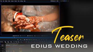 EDIUS RING CAREMONY TEASER PROJECT 2024 || SURESH EDITS