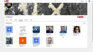 UX Review: youtube subcribe and subscribed button