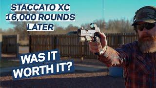 16000 ROUNDS LATER- STACCATO XC REVIEW LONG TERM UPDATE- MOST RELIABLE 2011 ?