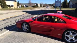 GREAT SOUND! Ferrari 355 Tubi exhaust take off