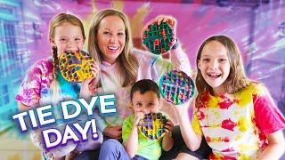 We're Making Tie Dye Waffles!