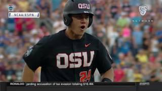 CWS highlights: Oregon State routs LSU, maintains in winner's bracket